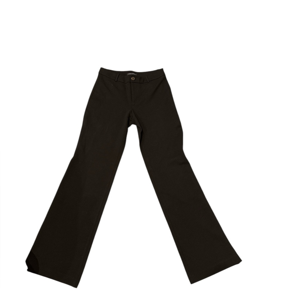 Banana Republic women size 8 Black Boot leg stretch Pants - Picture 1 of 17